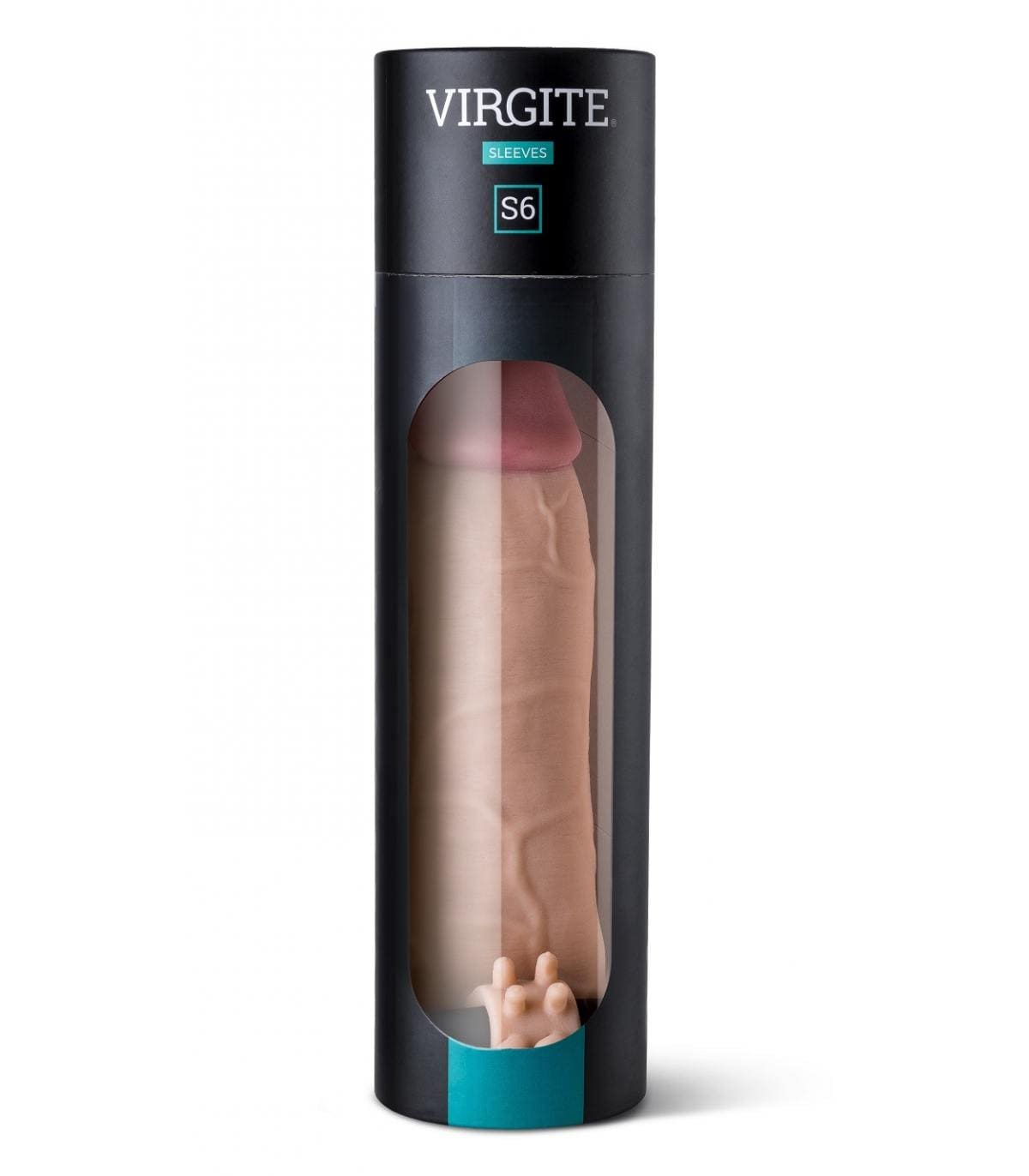 FUNDA PENE REALÍSTICA S6 FLESH 21 CM C/ VIBRACIÓN - Imagen 5