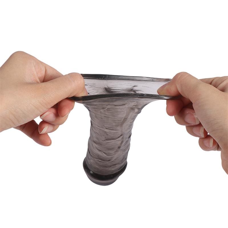 SHEQU PACK 3 FUNDAS PARA EL PENE ALEX COLOR NEGRO - Imagen 5