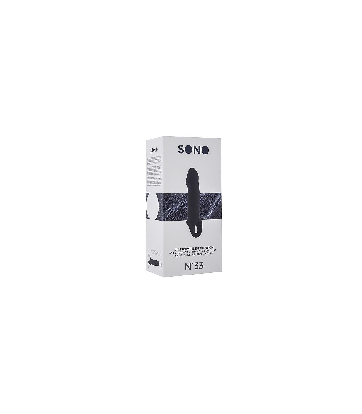 SONO N. 33 FUNDA PENE NEGRA EXTENSORA - Imagen 3
