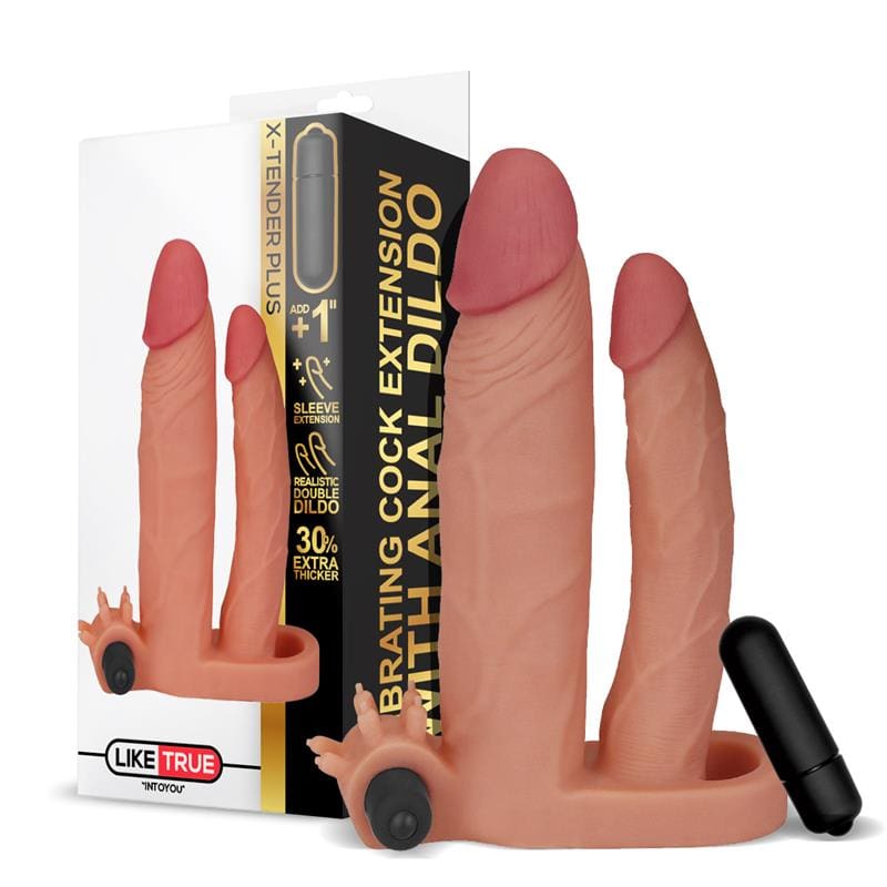 LIKETRUE X-TENDER PLUS FUNDA CON BALA VIBRADORA Y EXTENSIÓN ANAL - Imagen 9