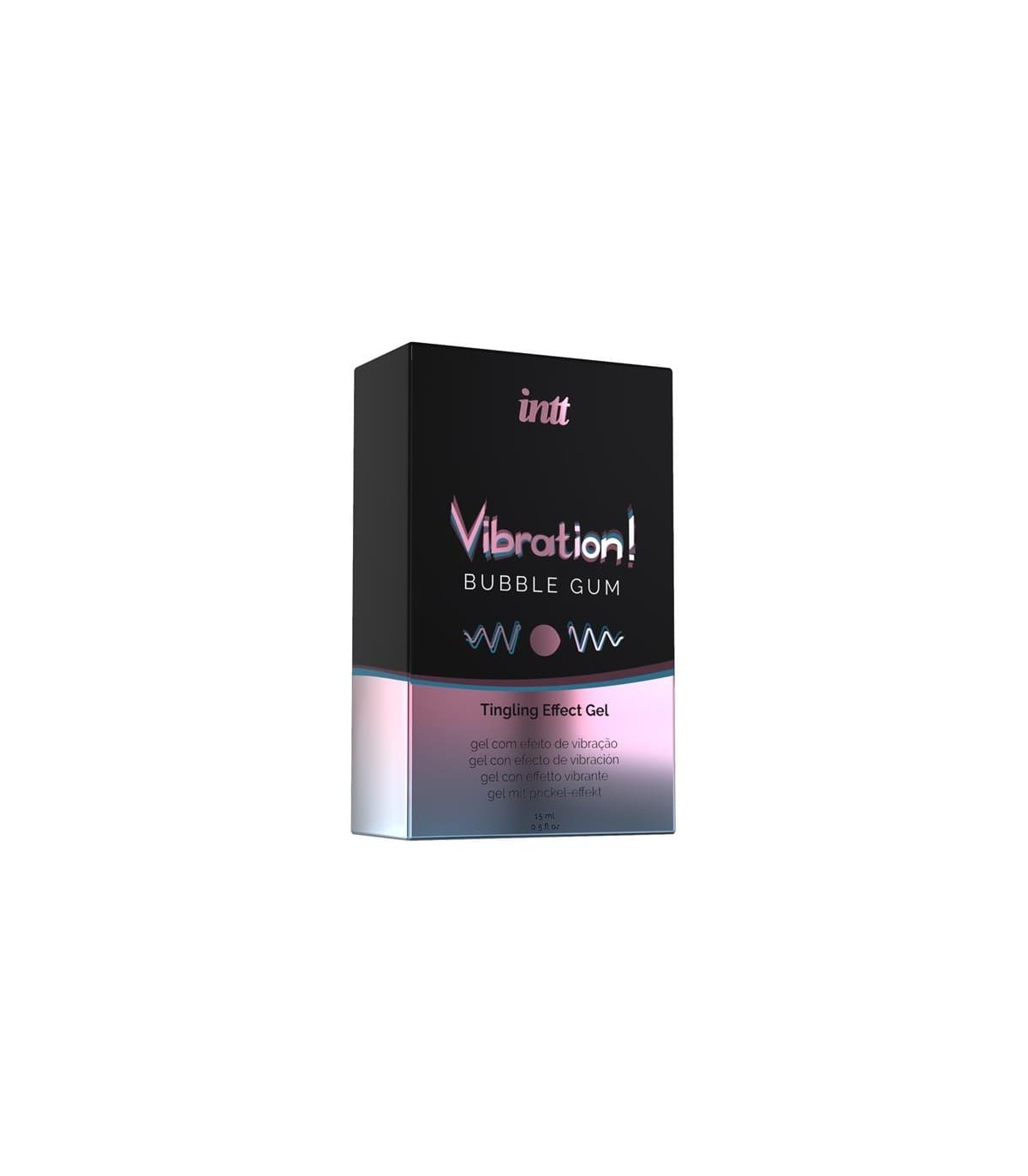 VIBRADOR LÍQUIDO INTT CHICLE 15 ML - Imagen 2