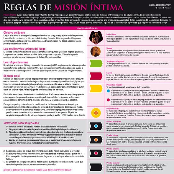 MISION INTIMA EDICION ORIGINAL - Imagen 3
