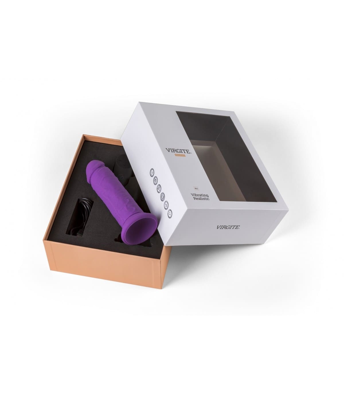 VIBRADOR REALÍSTICO "R11" ROSA 14,4CM C/ CONTROL REMOTO - Imagen 8