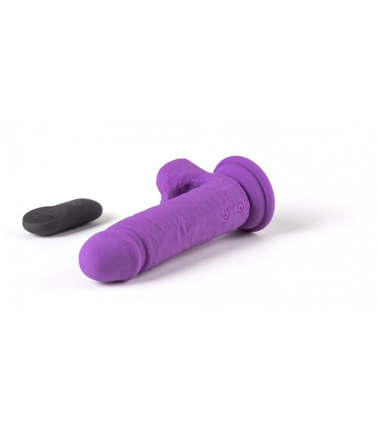 VIBRADOR REALÍSTICO "R12" 14,4CM C/ CONTROL REMOTO