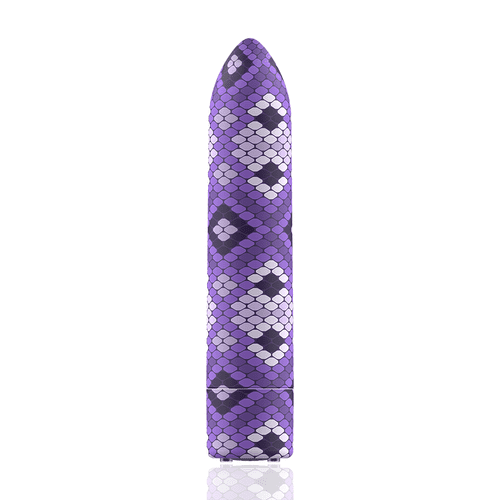 CUSTOM BULLETS BALA RECARGABLE SNAKE LILA 10 INTENSIDADES - Imagen 4