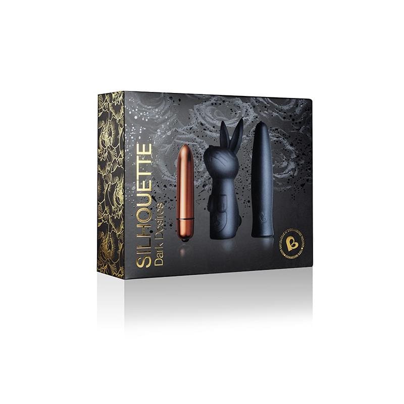 ROCKSOFF KIT BALA VIBRADORA Y FUNDA SILHOUETTE DARK DESIRES - Imagen 6