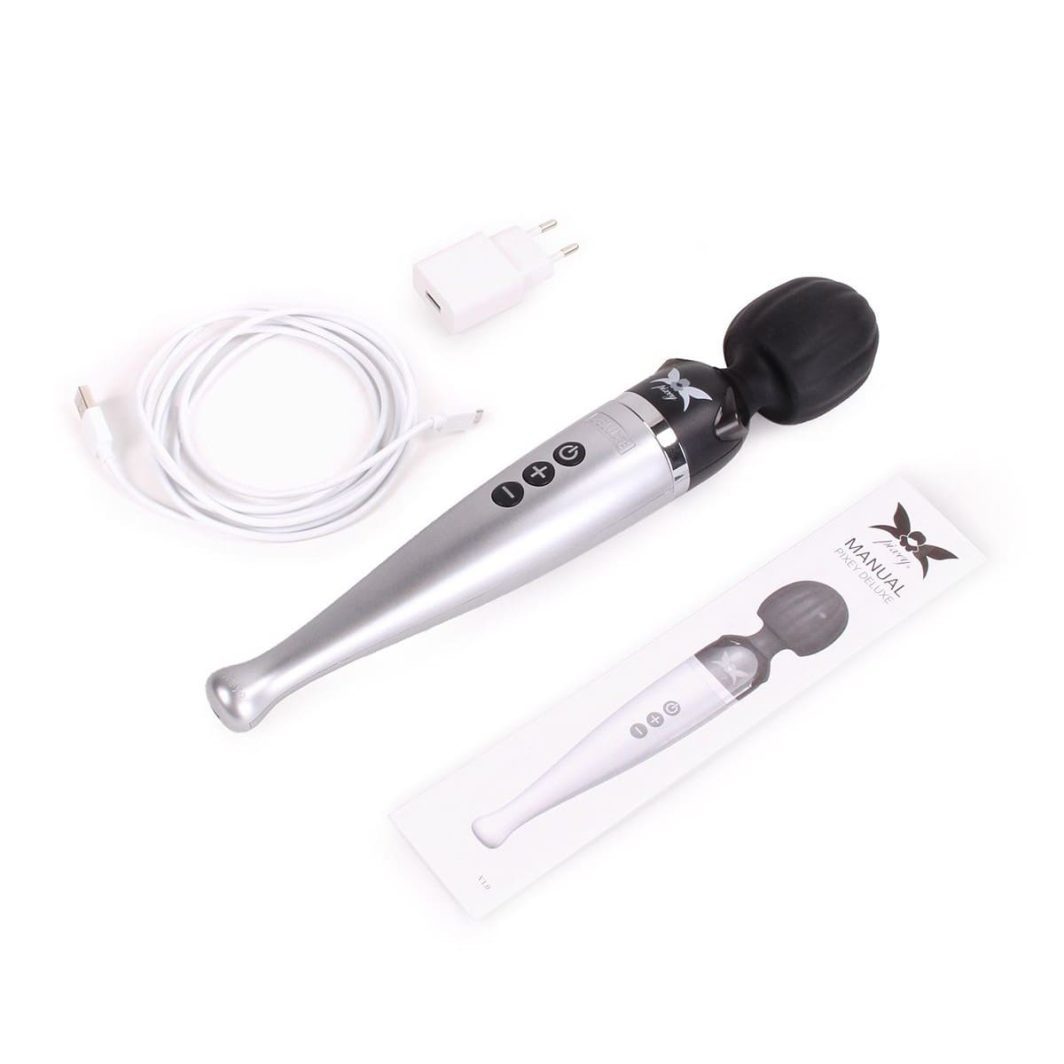 MASAJEADOR WAND PIXEY DELUXE RECARGABLE