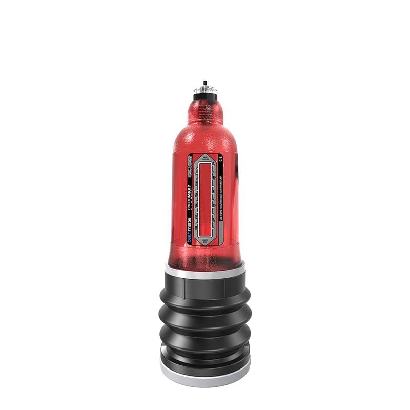 BATHMATE BOMBA PARA EL PENE HYDROMAX7 WIDE BOY ROJO - Imagen 4