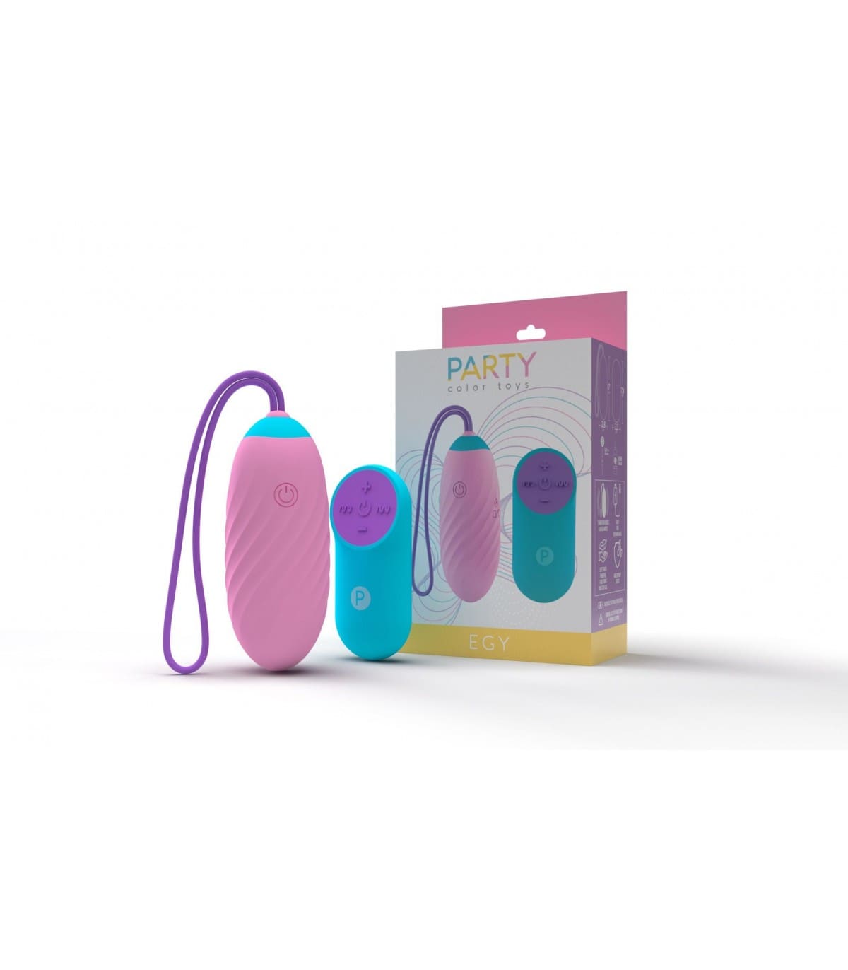 ENTRENADOR DE SUELO PÉLVICO CON VIBRACIÓN EGY LILA