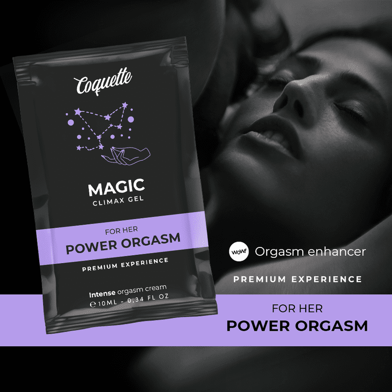 COQUETTE CHIC DESIRE POCKET MAGIC CLIMAX GEL FOR HER GEL POTENCIADOR ORGASMO 10 ML 1