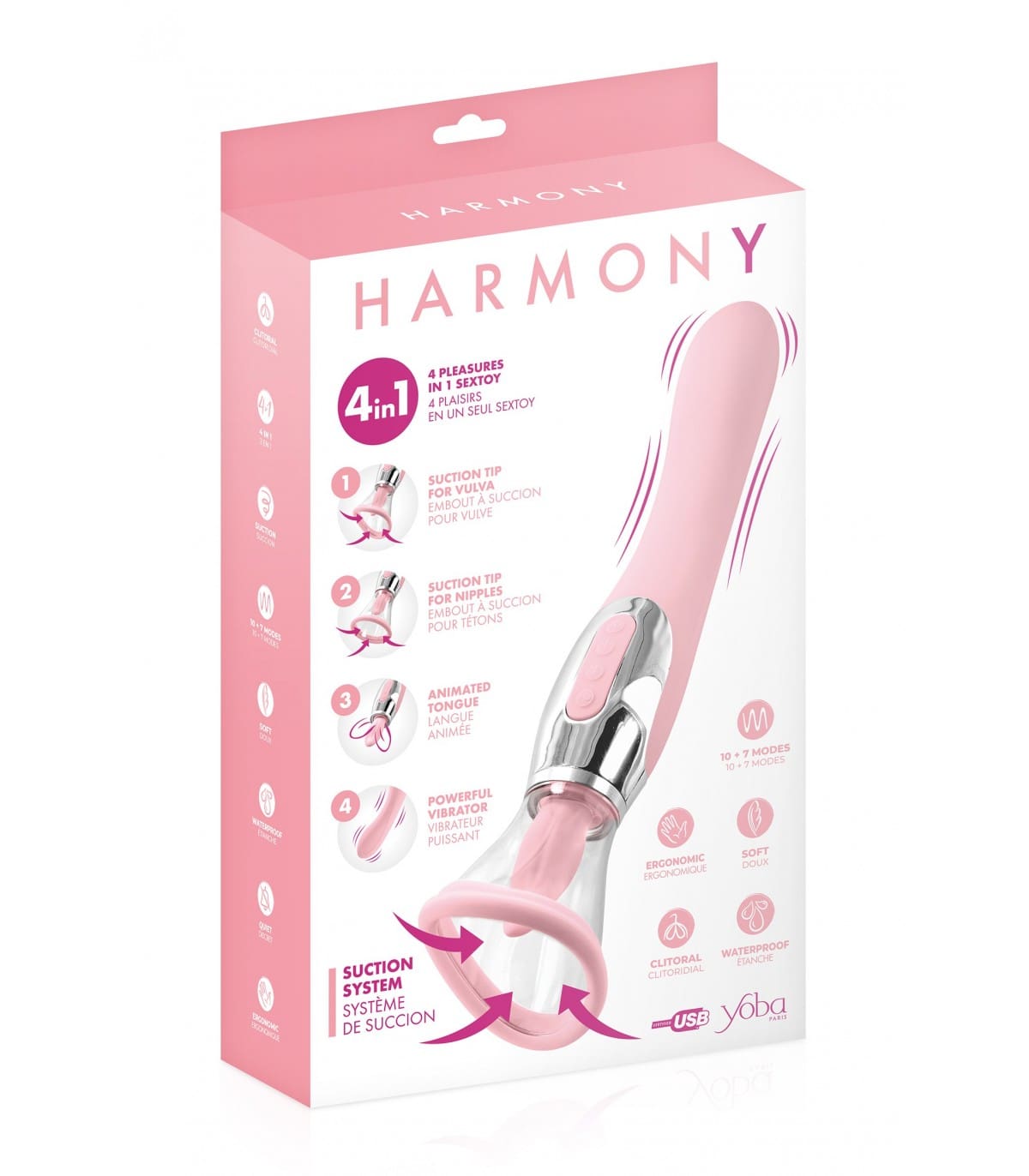 BOMBA HARMONY MUJER 4 EN 1