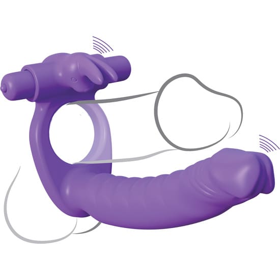 FANTASY C-RINGZ PENE CON ANILLO VIBRADOR DE SILICONA
