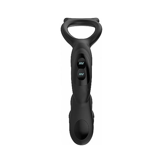 SIMUL8 MASAJEADOR ANAL MOTOR DUAL NEGRO