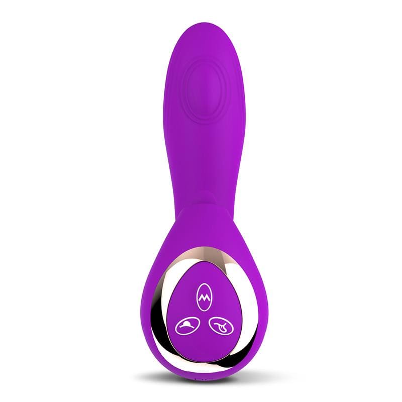 ACTION NO. TWENTYONE VIBRADOR CON BOLA PULSANTE Y LENGUA ESTIMULADORA