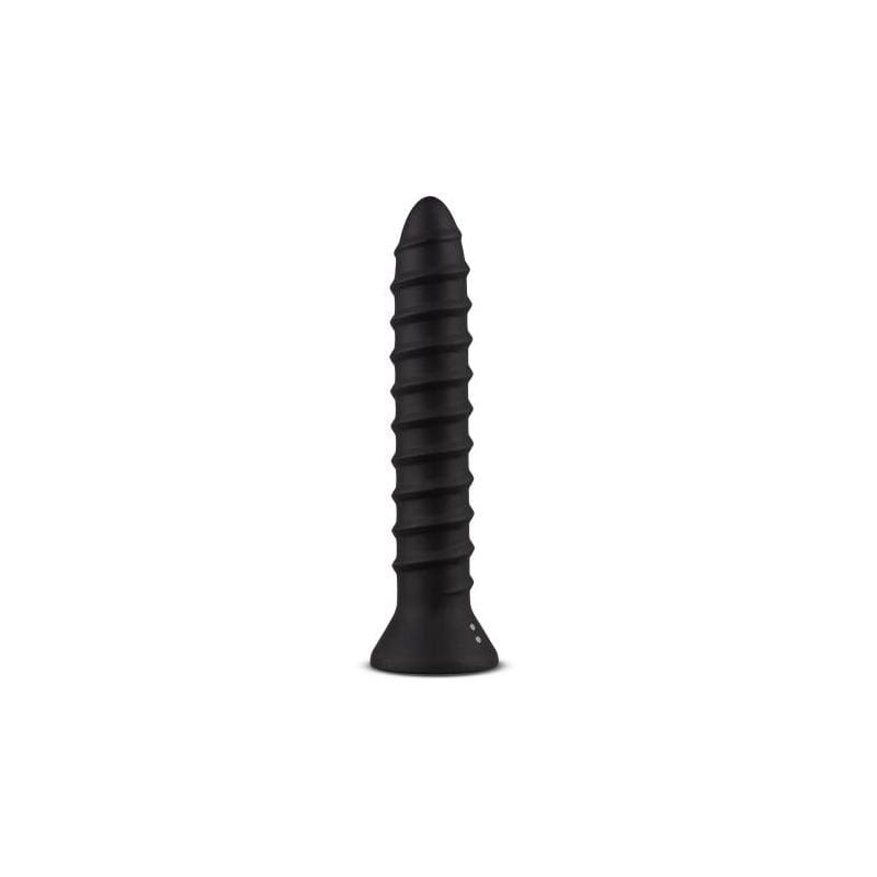 EASYTOYS PLUG ANAL ESTILO TORNILLO CON VIBRACIÓN GRANDE