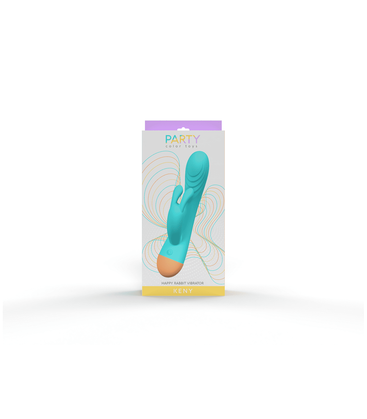 VIBRADOR KENY RECARGABLE AZUL