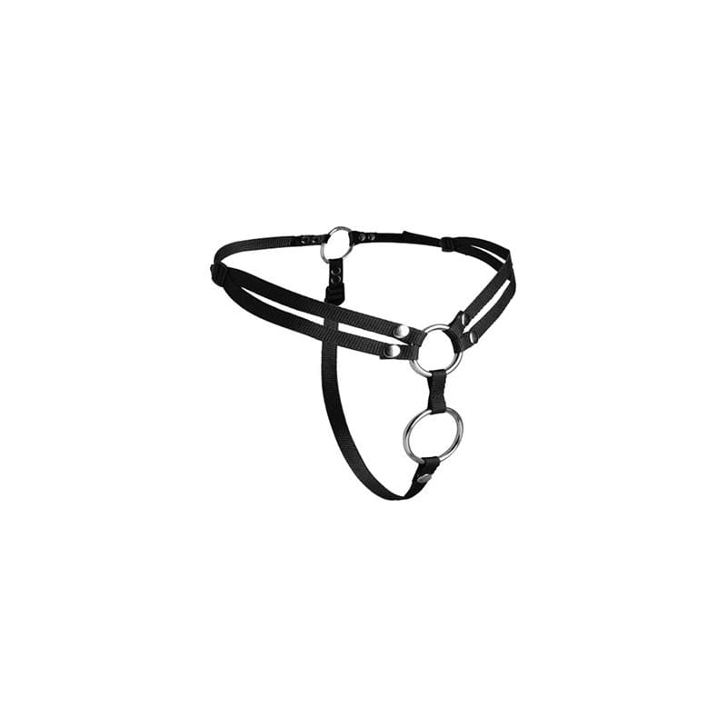STRAP U UNITY ARNÉS DOBLE PENETRACIÓN NEGRO