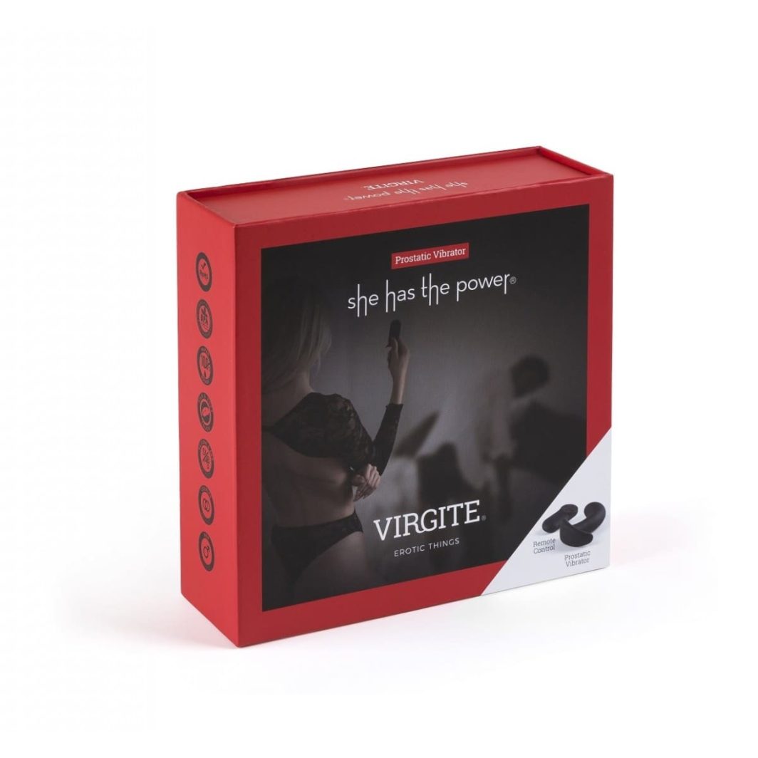 VIBRADOR PROSTÁTICO ERGONÓMICO C/ CONTROL REMOTO