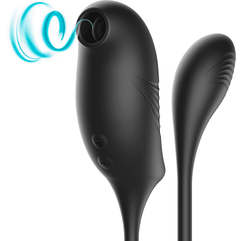 IBIZA ESTIMULADOR CON SUCCIONADOR MAGIC CLITORIS Y VIBRACION