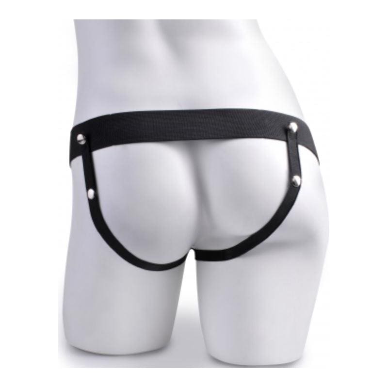 FETISH FANTASY SERIES ARNES ELASTICO CON DILDO HUECO 7" 10 FUNCIONES CONTROL REMOTO USB