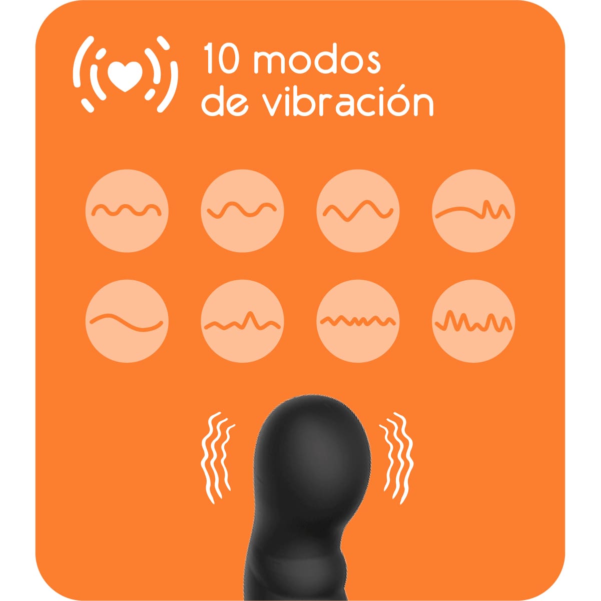 GETLOV HORUS PROSTATICO VIBE Y PERLAS + MANDO