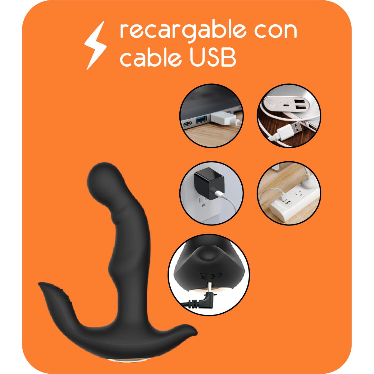 GETLOV HORUS PROSTATICO VIBE Y PERLAS + MANDO