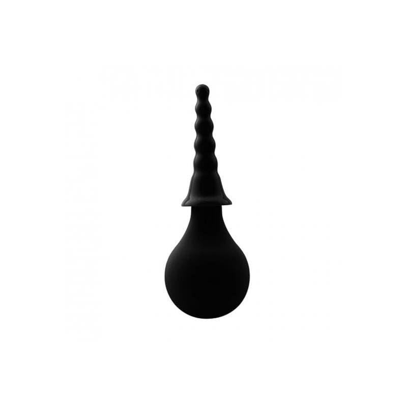 CHISA SET DUCHA ANAL Y FUNDA 15 CM NEGRO