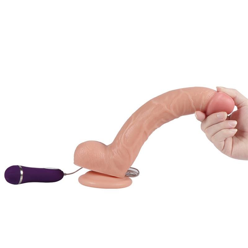 SHEQU VIBRADOR REALISTA CONTROL REMOTO OPTIMUS 28 CM