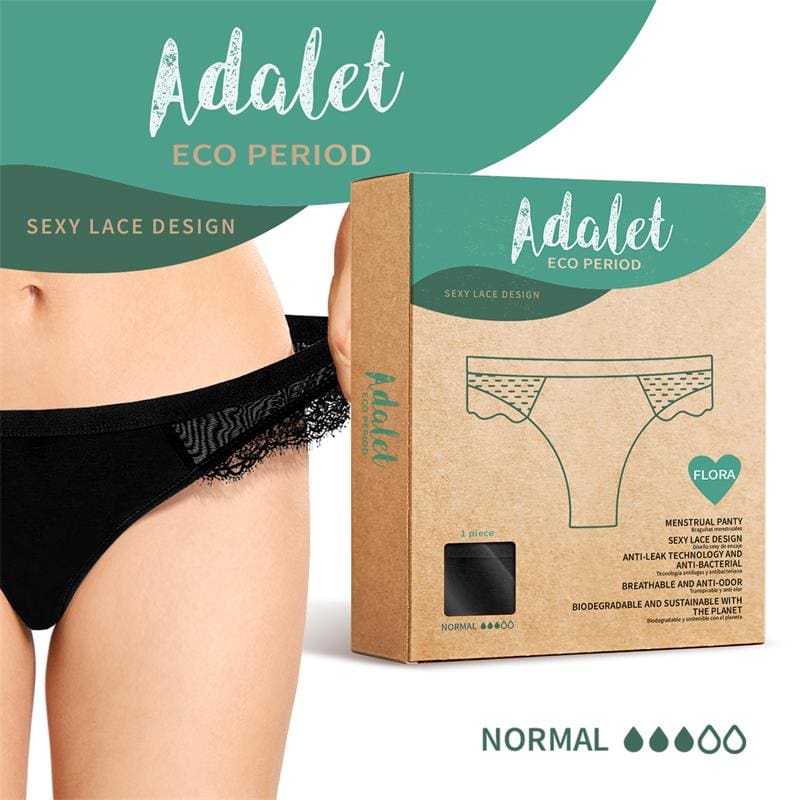 ADALET ECO PERIOD FLORA BRAGUITA MENSTRUAL NORMAL