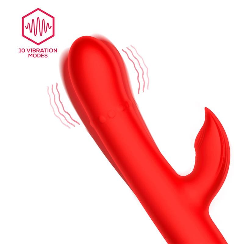 INTOYOU DIVYA VIBRADOR CON ARO DE BOLAS INTERNAS UP AND DOWN Y PULSACIÓN 3 MOTORES INDEPENDIENTES USB