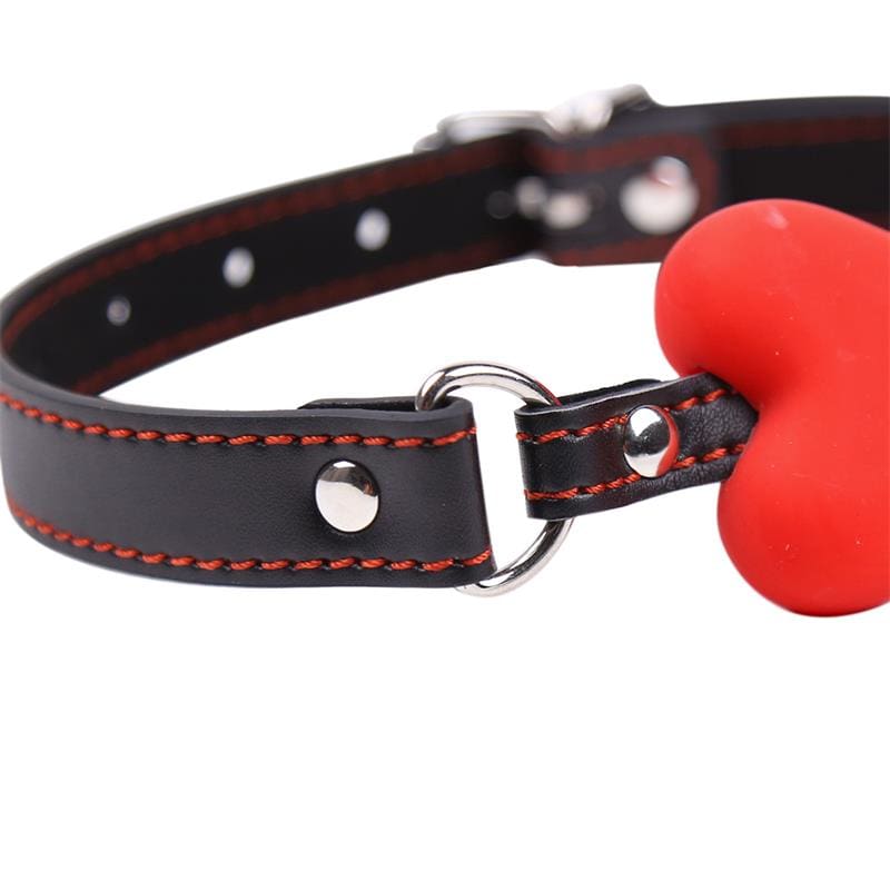 FETISH ADDICT MORDAZA DE HUESO ROJO