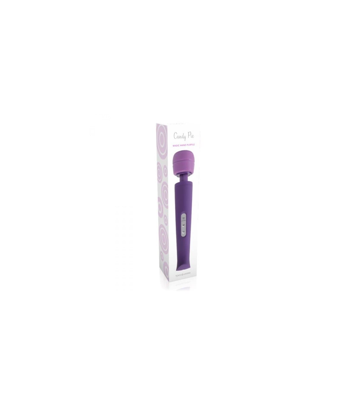 WAND MASAJEADOR MORADO CANDY PIE RECARGABLE