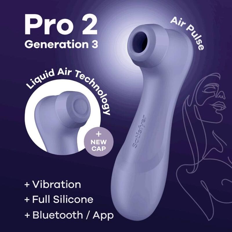 SATISFYER PRO 2 GENERACIÓN 3 LILA