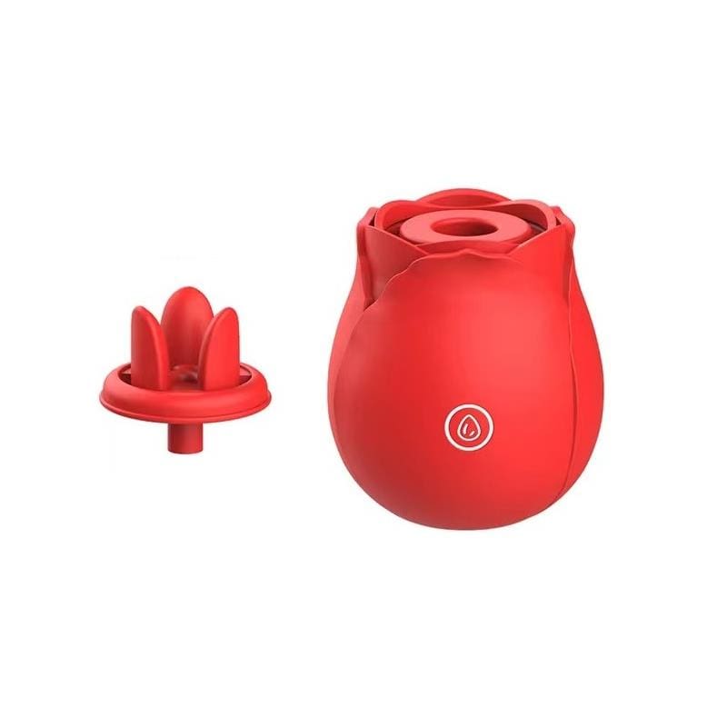 ÜNIHÖRN CHERRYROSE SUCCIONADOR 2 EN 1 CON LENGUAS ESTIMULADORAS BASE MAGNÉTICA USB