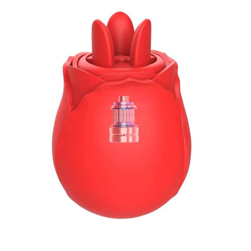ÜNIHÖRN CHERRYROSE SUCCIONADOR 2 EN 1 CON LENGUAS ESTIMULADORAS BASE MAGNÉTICA USB