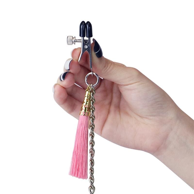 LOVETOY CADENA CON PINZAS PARA PEZONES Y CLÍTORIS