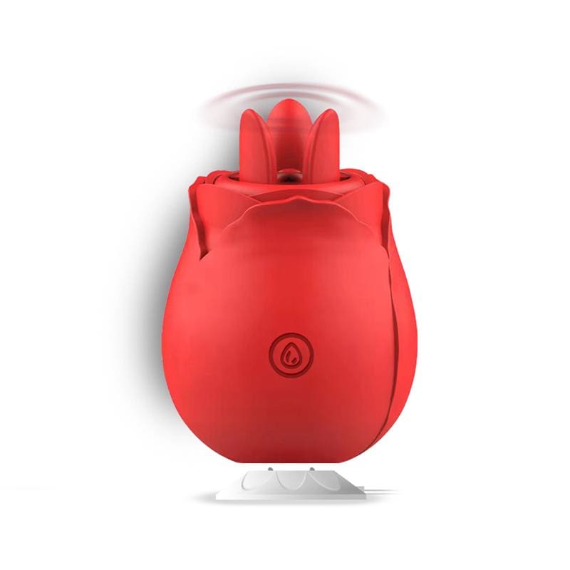 ÜNIHÖRN CHERRYROSE SUCCIONADOR 2 EN 1 CON LENGUAS ESTIMULADORAS BASE MAGNÉTICA USB