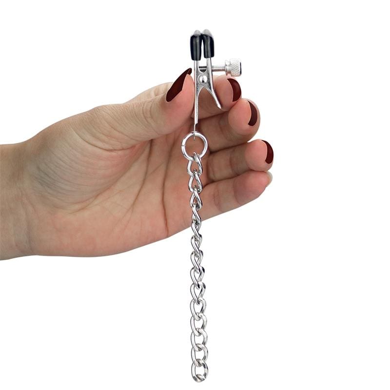 LOVETOY CADENA CON PINZAS PARA PEZONES Y CLÍTORIS
