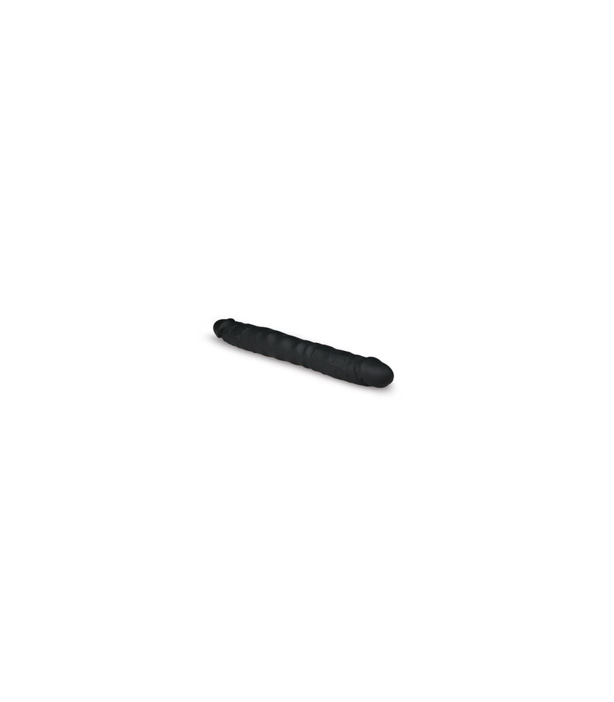 DILDO DOBLE DOUBLE ENDED DILDO NEGRO