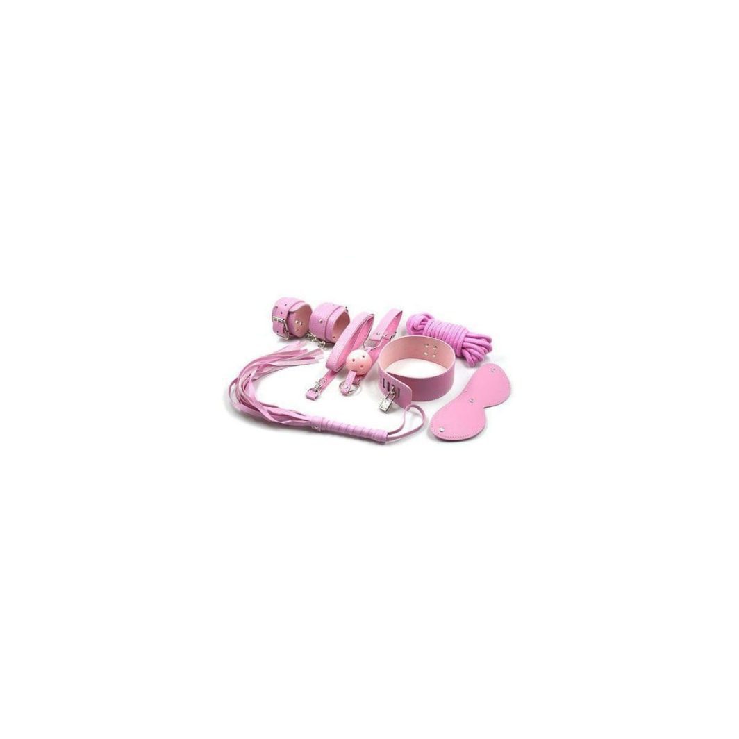 TOP BONDAGE KIT ROSA 6 PIEZAS