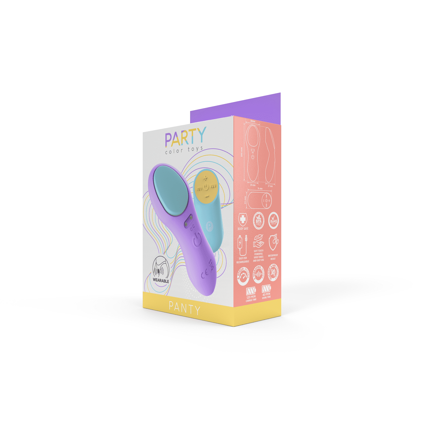 VIBRADOR PANTY CON MANDO