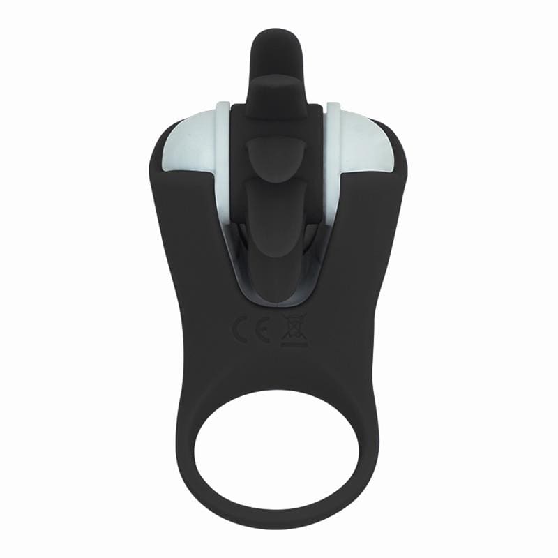 ACTION ROWER ANILLO VIBRADOR CON LENGUA ROTADORA
