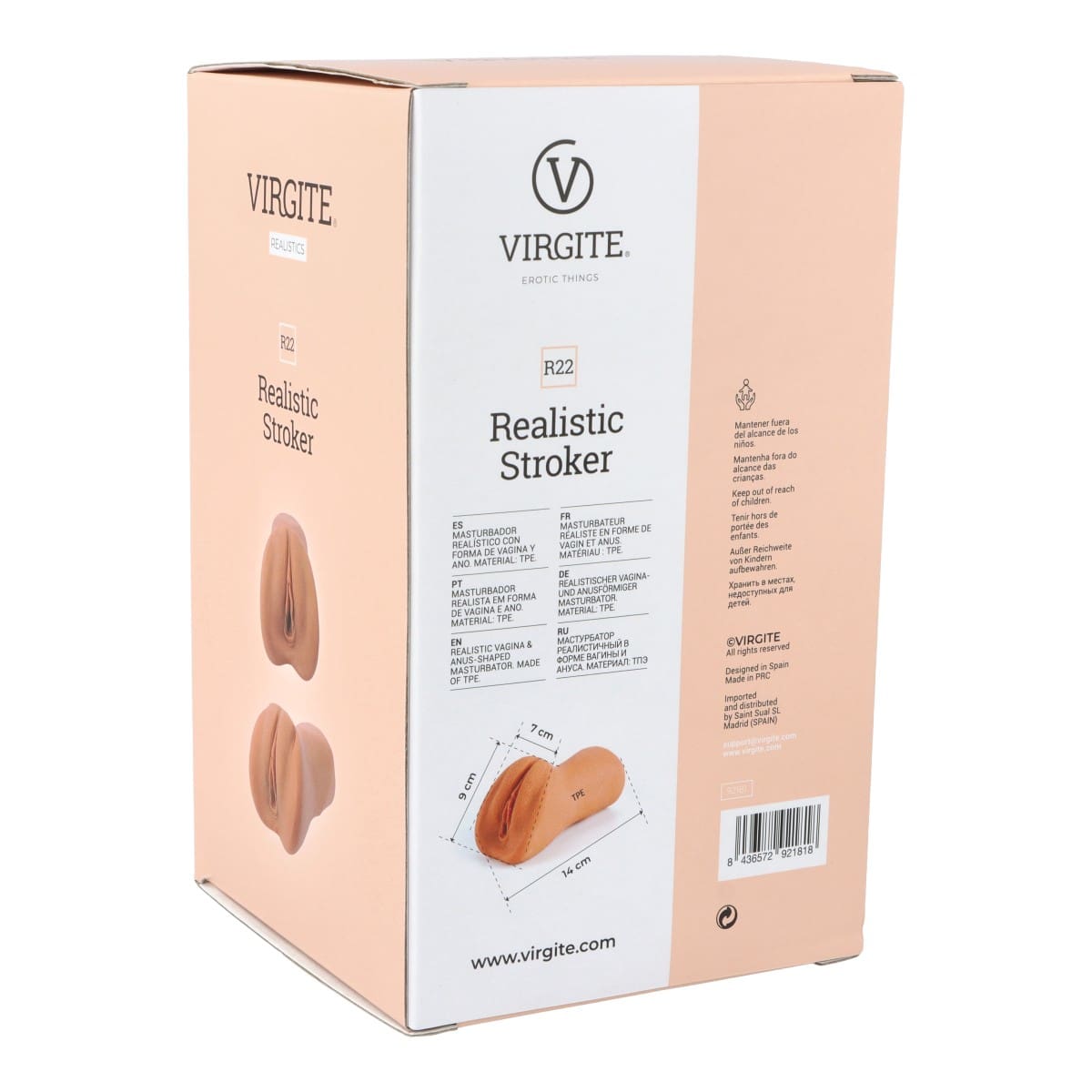 MASTURBADOR VAGINA R22 FLESH