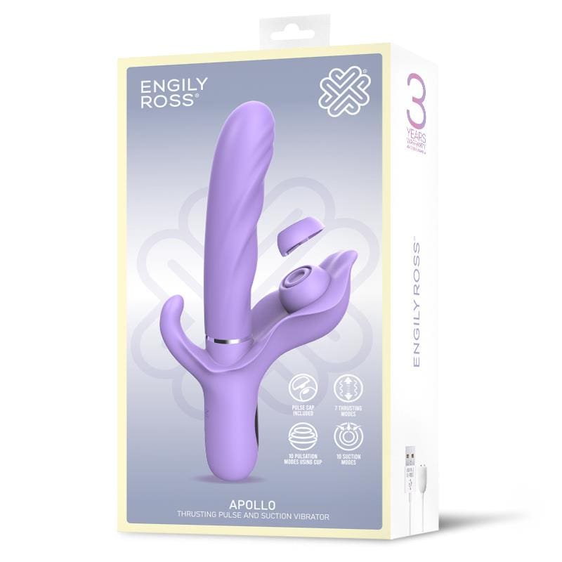 ENGILY ROSS APOLLO VIBRADOR CON FUNCIÓN DE THRUSTING, PULSACIÓN Y SUCCIÓN