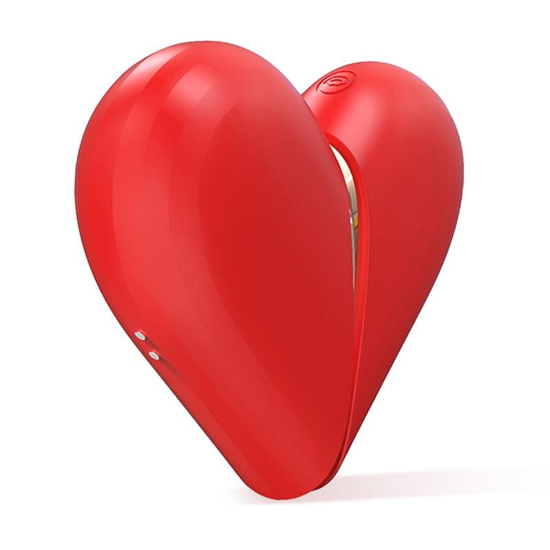 MON AMI MON LUV CORAZÓN DOBLE ESTIMULADOR 2 EN 1 SUCCIÓN Y LENGUA