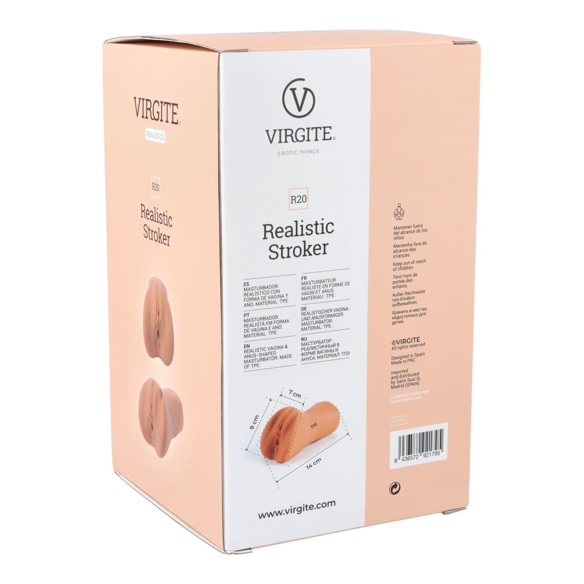 MASTURBADOR VAGINA R20 FLESH