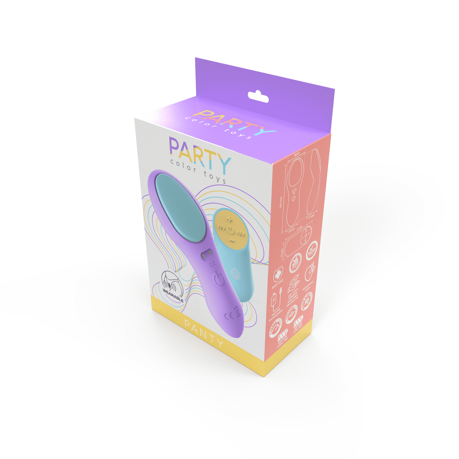 VIBRADOR PANTY CON MANDO