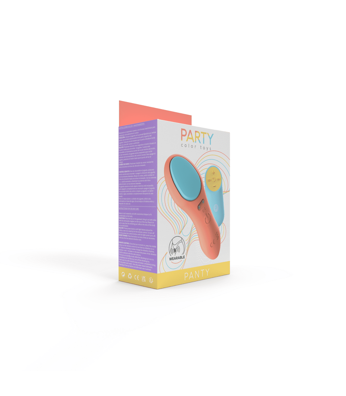 VIBRADOR PANTY CON MANDO USB