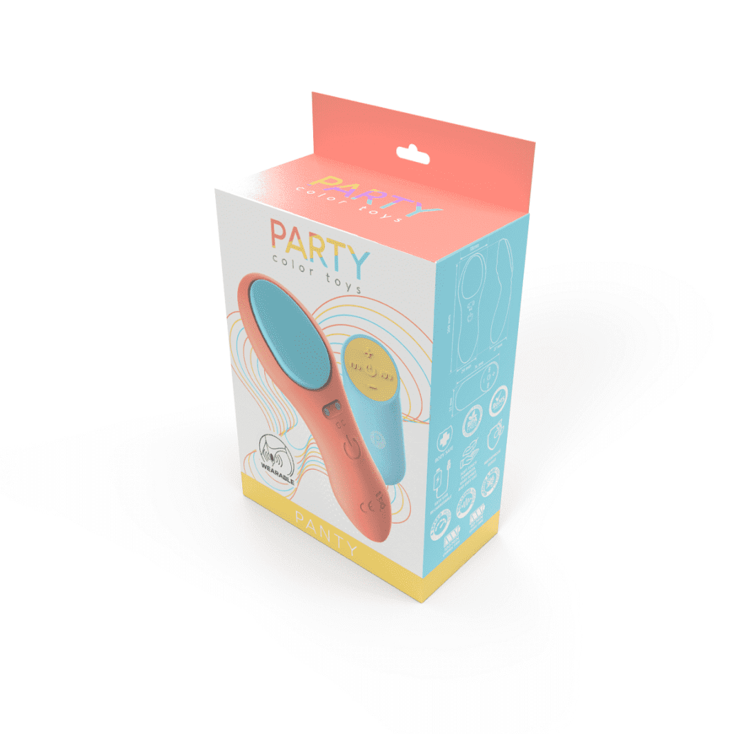 VIBRADOR PANTY CON MANDO USB