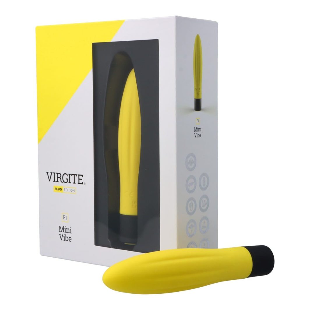 VIBRADOR F1 FLUO SILICONA RECARGABLE